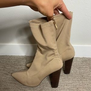 Nylon boot heel